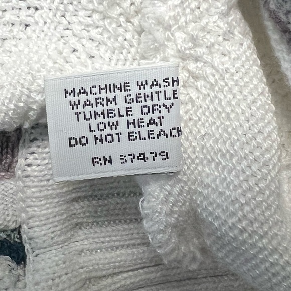 St. Croix | Vintage Coogi Style Knit Sweater Sz XL - Picture 7 of 8